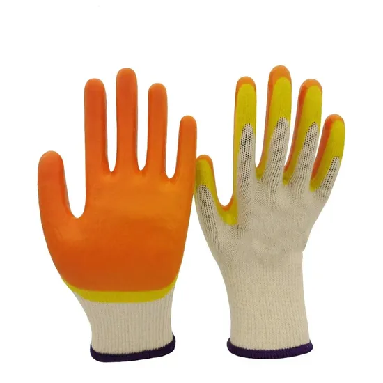 13 Polyester White PU Palm Coated Household Electric Hand Work Gloves