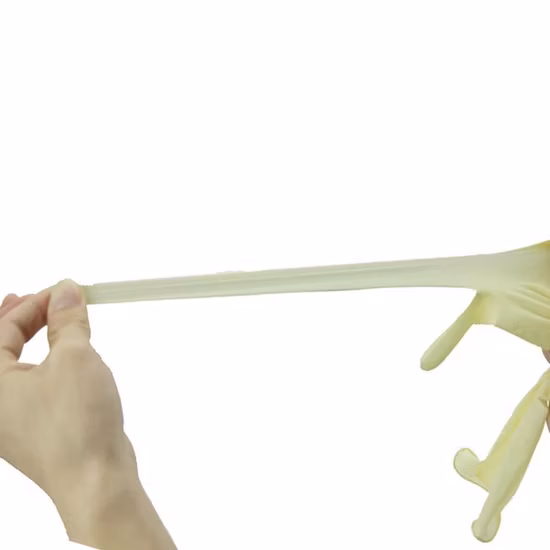 Disposable Medical Latex Gloves Powdered or Powder-Free Sterile Latex Surgical Gloves Powdered with CE and ISO