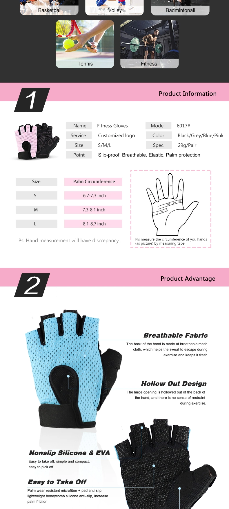 6017# Outdoor Sports Cycling Gloves Customized Logo Cycling Glove