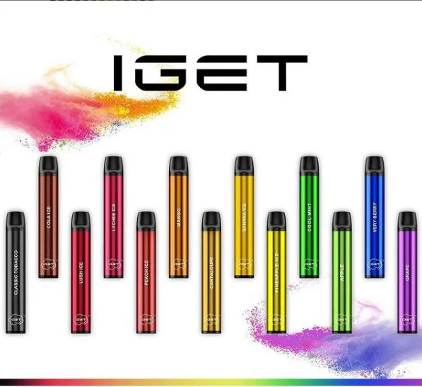 2021 Iget Disposable Electronic Cigarette Products 600puffs Iget Shion