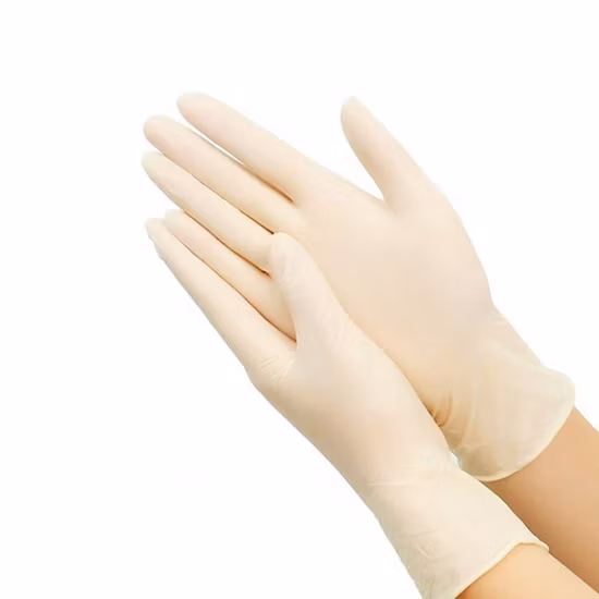Disposable Medical Latex Gloves Powdered or Powder-Free Sterile Latex Surgical Gloves Powdered with CE and ISO