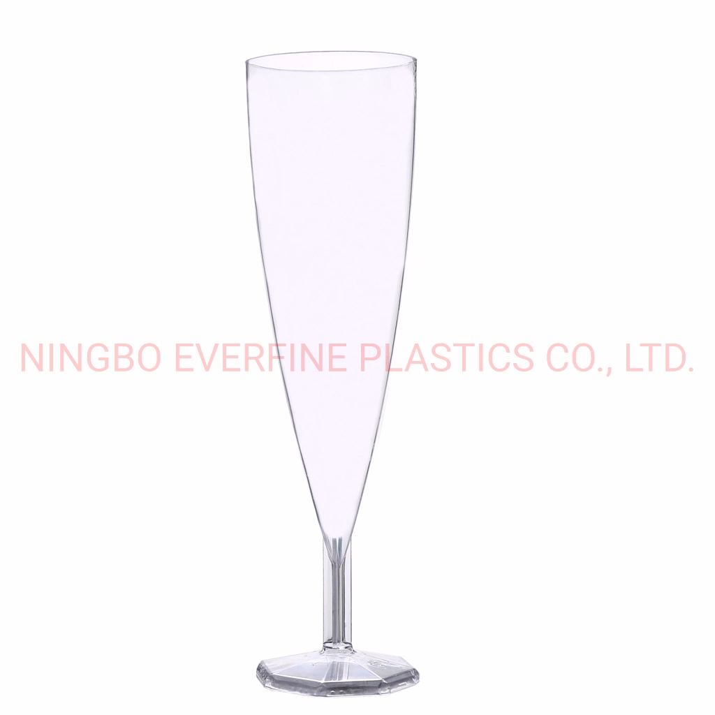 5.5oz Disposable Plastic Champagne Glass (PS) Plastic Products