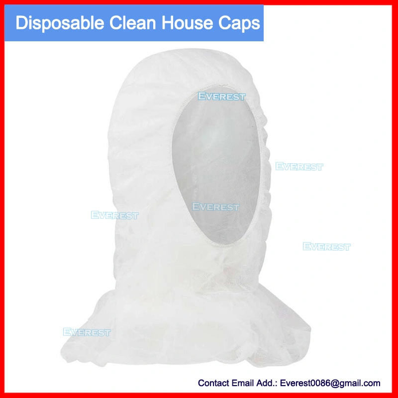 Polypropylene Disposable Hood and Beard Cover Combo