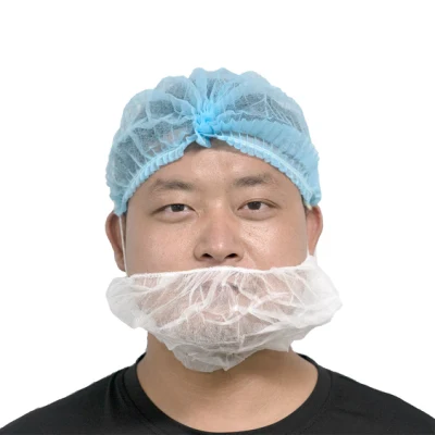 Single Loop Breathable Disposable Nonwoven Beard Cover
