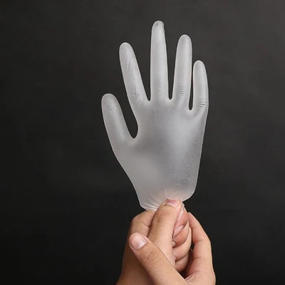 Disposable Product of PVC Gloves for Industrial Use Only