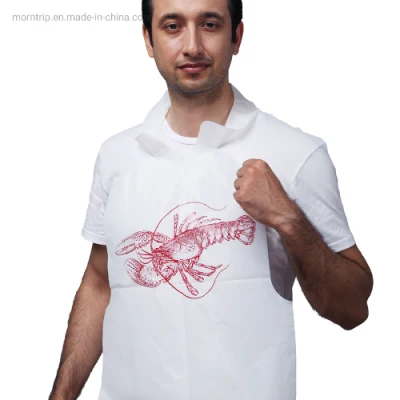Poly Plastic Disposable Sea Food Kitchen Disposable Aprons