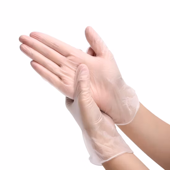 Disposable Industry Electronics Transparent Vinyl Gloves