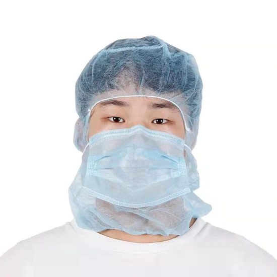 Customized 10g PP White Disposable Beard Covers for Food Industry
