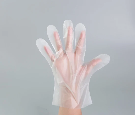 Disposable PE/LDPE/HDPE Hand Glove Used in Hospital